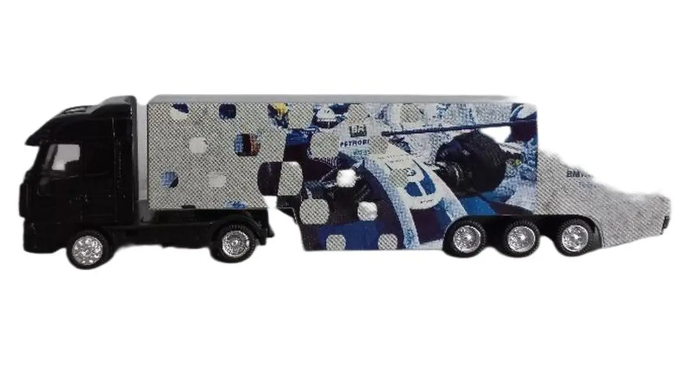 CASTROL LKW Modellfahrzeug Mehrfarbig BMW WilliamsF1 Team Transporter