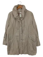 Vorschaubild 1 von Damen Leichte Jacke Gr. 40/L Beige Klassisch Elegant