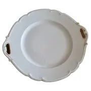 Vorschaubild 1 von Servierplatte Weiß Porzellan Klassisch Festlich