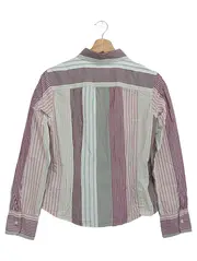 Vorschaubild 2 von MARC O POLO Damen Hemdbluse Gr. 36/S Mehrfarbig Gestreift Klassisch Baumwolle