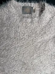 Vorschaubild 2 von Pullover Kinder Gr. 116 Rosa Strukturmuster Langarm Glitzer
