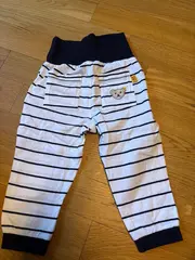 Vorschaubild 2 von Kinder Jogginghose Gr. 56 gestreift Mehrfarbig mit Applikation Casual