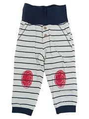 Vorschaubild 1 von Kinder Jogginghose Gr. 56 gestreift Mehrfarbig mit Applikation Casual