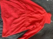 Vorschaubild 2 von Damen Fleecejacke Outdoor Jacke Gr. 38 Rot Sportlich