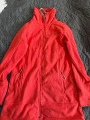 Vorschaubild 1 von Damen Fleecejacke Outdoor Jacke Gr. 38 Rot Sportlich