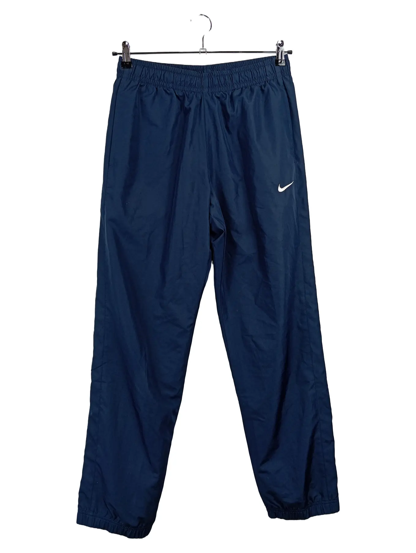 NIKE Damen Jogginghose Gr. 38/M Blau Sportlich Trainingshose