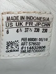 Vorschaubild 4 von Sneaker low Damen Gr. 37 Weiß Glitzer Superstar