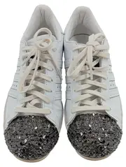 Vorschaubild 2 von Sneaker low Damen Gr. 37 Weiß Glitzer Superstar