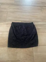 Vorschaubild 3 von EDC Damen Faltenrock Spitze Schwarz Gr. M