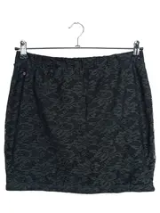 Vorschaubild 1 von EDC Damen Faltenrock Spitze Schwarz Gr. M