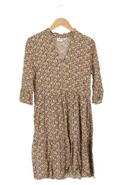 Vorschaubild 1 von Sommerkleid Damen 34/XS Mehrfarbig Blumenmuster Viskose