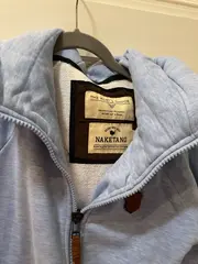 Vorschaubild 5 von Sweatjacke Damen Gr. 38/M Blau Casual Hoodie Kapuzenjacke