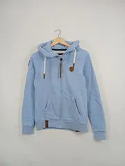 Vorschaubild 3 von Sweatjacke Damen Gr. 38/M Blau Casual Hoodie Kapuzenjacke