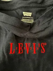 Vorschaubild 3 von Damen T-Shirt Blau Cropped Logo-Print Casual