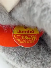 Vorschaubild 2 von Jumbo Elefant Kuscheltier Baby Stofftier grau 11 cm Plüschtier