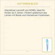 Vorschaubild 5 von Lernstift Kinder Lernspielzeug Elektronischer Stift Blau