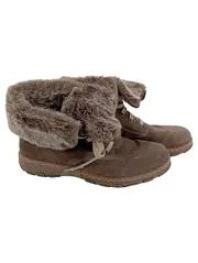 Vorschaubild 1 von Damen Stiefelette Gr. 37 Braun Fell gefüttert Winter Warm
