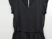 Vorschaubild 2 von Damen Freizeitkleid Gr. 40/L Schwarz Casual