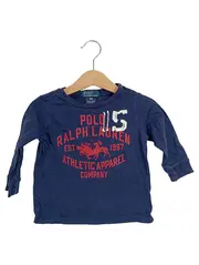 Vorschaubild 1 von Polo by Ralph Lauren Kinder Langarmshirt Gr. 74 (9 Monate) Blau Casual Logo