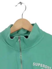 Vorschaubild 3 von Damen Pullover Gr. 40/L Türkis Casual Baumwolle