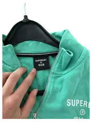 Vorschaubild 5 von Damen Pullover Gr. 40/L Türkis Casual Baumwolle