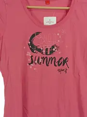 Vorschaubild 3 von Damen T-Shirt Call it summer Schriftzug Pink Gr. 38 Casual