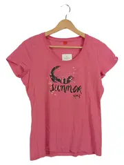Vorschaubild 1 von Damen T-Shirt Call it summer Schriftzug Pink Gr. 38 Casual