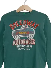 Vorschaubild 2 von Langarmshirt Gr. 104 Grün Speedway Auto Jungen