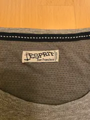 Vorschaubild 2 von Herren T-Shirt Gr. 46/S Grau Casual Baumwolle