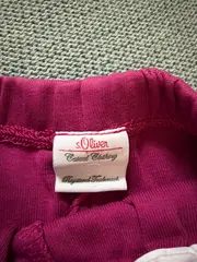 Vorschaubild 3 von Baby Leggings Mädchen Gr. 62 Pink Baumwolle Hose