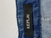 Vorschaubild 3 von Herren Jeans Slim Fit W28 Blau Used Look Baumwolle Casual