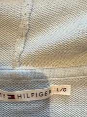 Vorschaubild 4 von Sweatjacke Kapuze Herren Gr. L Hellblau Baumwolle