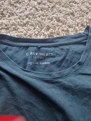 Vorschaubild 5 von Damen T-Shirt Grün Gr. 44/XXL Baumwolle Kurzarm Freizeit