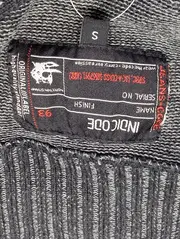 Vorschaubild 3 von Herren Strickjacke Grau Meliert Klassisch Gr. 46/S Baumwolle Reißverschluss