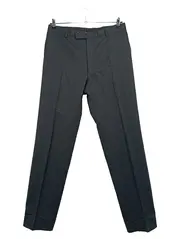 Vorschaubild 2 von Herren Anzughose Grau Wolle Business Gr. 50/L W33