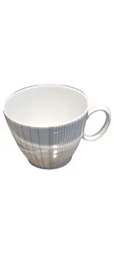 Vorschaubild 1 von Thomas Tasse Untertasse Porzellan Gestreift Mehrfarbig Modern 7cm