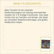 Vorschaubild 5 von Alles Tomate! Kartenspiel Reiner Knizia Familienspiel Gedächtnisspiel
