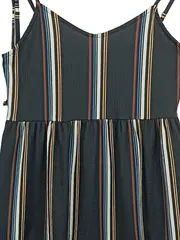 Vorschaubild 2 von Damen Sommerkleid Gr. 36/S gestreift Mehrfarbig Casual