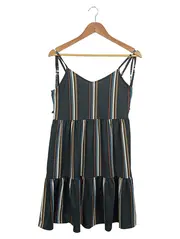 Vorschaubild 1 von Damen Sommerkleid Gr. 36/S gestreift Mehrfarbig Casual