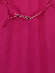 Vorschaubild 4 von Damen Etuikleid Gr. 42 XL Pink Kurzarm Business Elegant