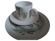 Vorschaubild 1 von Studio-Linie Kaffeeservice 3-tlg Porzellan Weiß Blumen Klassisch