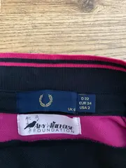 Vorschaubild 3 von Damen Freizeitkleid Gr. 32/XXS Schwarz Sportlich Polo