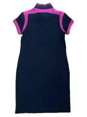 Vorschaubild 2 von Damen Freizeitkleid Gr. 32/XXS Schwarz Sportlich Polo