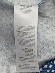 Vorschaubild 4 von Damen Freizeitkleid Gr. 34/XS Blau Grafisch Klassisch Baumwolle