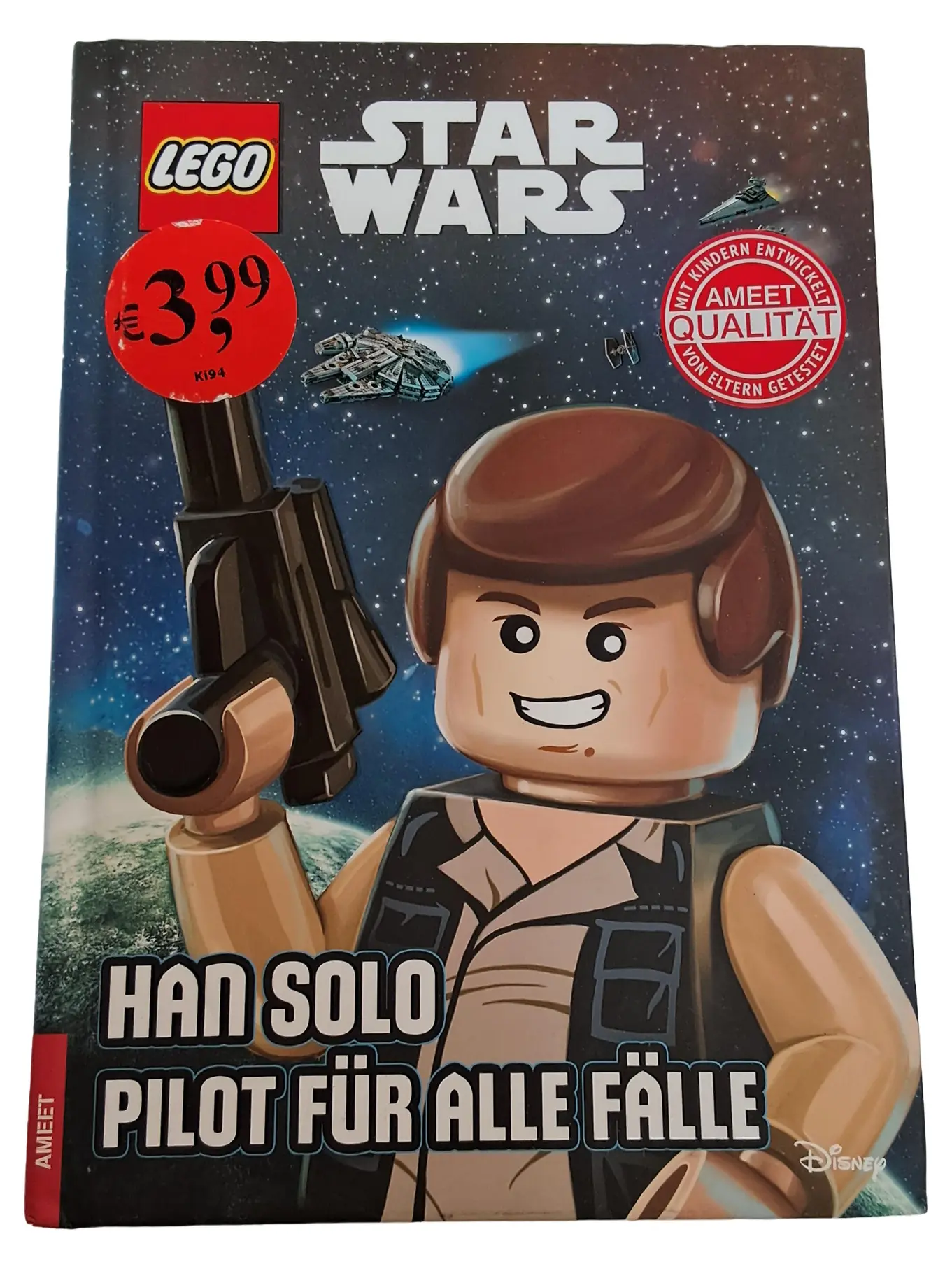 LEGO Star Wars Buch Han Solo Pilot AMEET Taschenbuch Deutsch Kinder