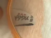 Vorschaubild 4 von Kinder Sommerkleid gestreift Rüschen Orange Gr. 152 Freizeit