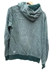 Vorschaubild 2 von Herren Kapuzenpullover Hoodie Gr. M Grün Schriftzug Casual Baumwolle