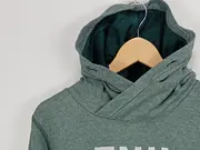 Vorschaubild 4 von Herren Kapuzenpullover Hoodie Gr. M Grün Schriftzug Casual Baumwolle