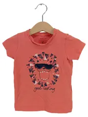 Vorschaubild 1 von Kinder T-Shirt Löwe Sonnenbrille Orange Gr. 68