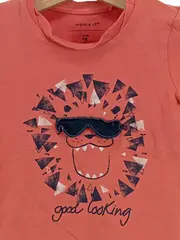 Vorschaubild 7 von Kinder T-Shirt Löwe Sonnenbrille Orange Gr. 68